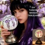 Turkish Mosaic Lamp-Round