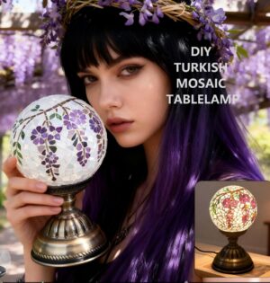 主图2 Turkish Mosaic Lamp-Round