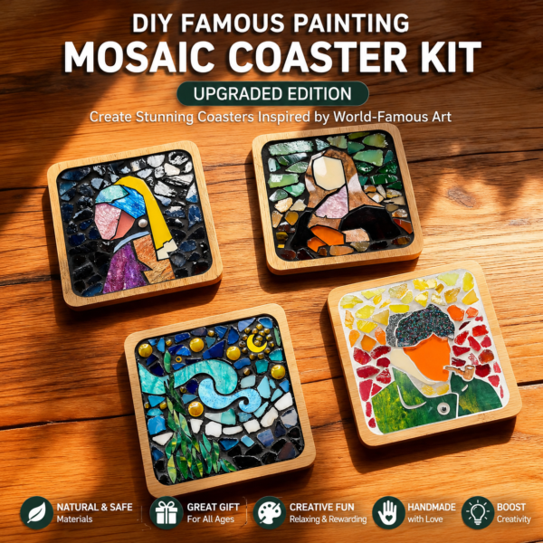 主图 Coaster Kit-Famous Painting